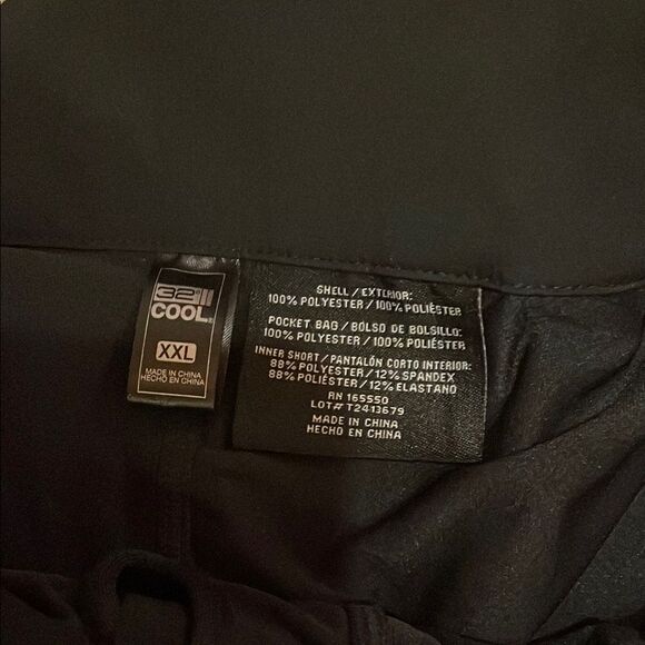 32 Degrees Black Skort with Zip Accent - Picture 4 of 10